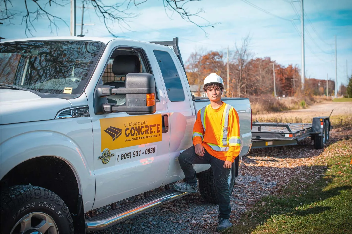 Truck and boy